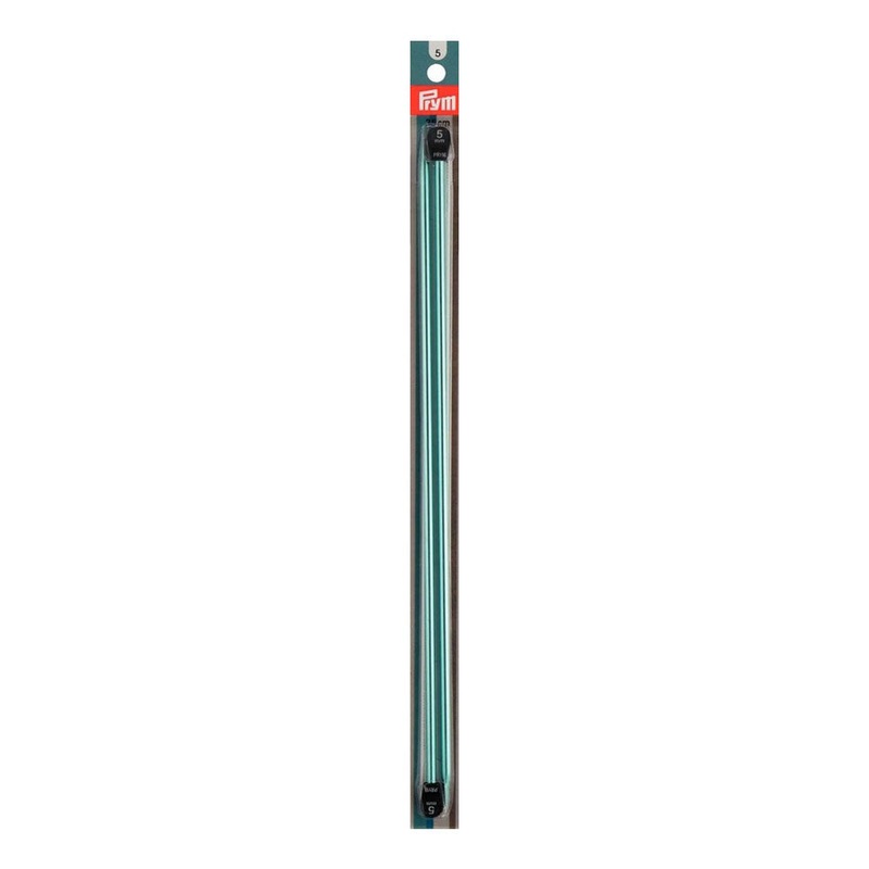 PRYM 5 mm 35 cm Colored Single Pointed Knitting Pins – 191150
