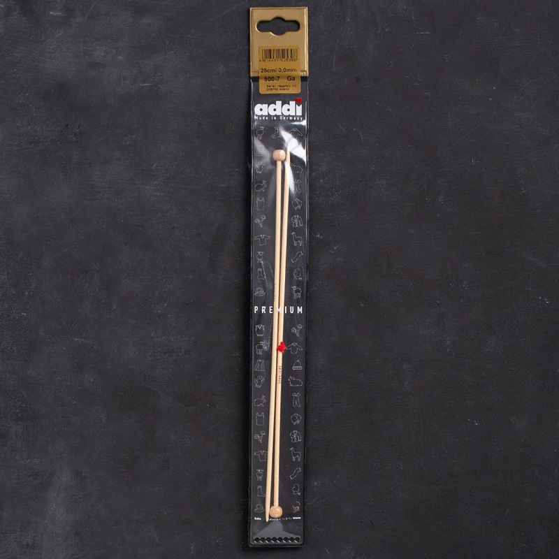 Addi 3 Mm 25 Cm Bamboo Jacket Knitting Needles – 500-7/25/3
