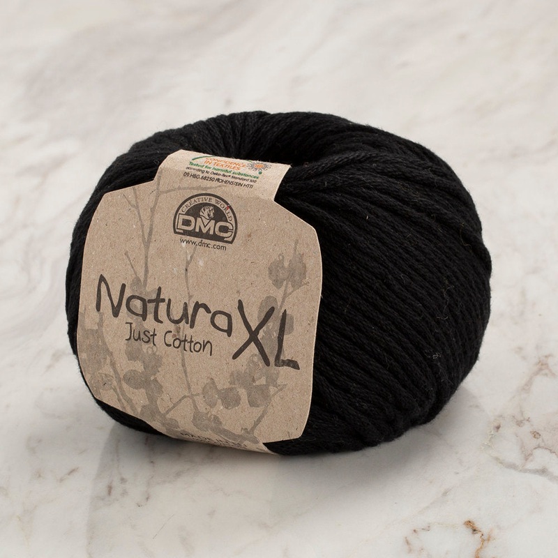 DMC Natura Just Cotton XL Yarn, Black – 2
