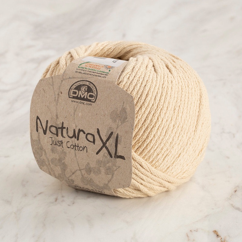 DMC Natura Just Cotton XL Yarn, Cream – 31