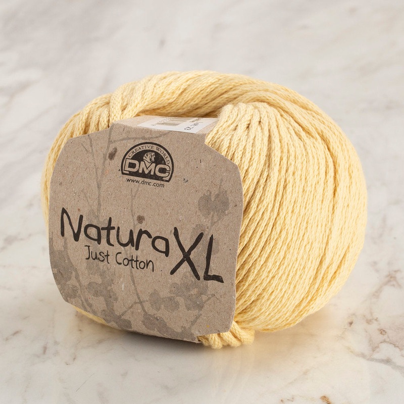 DMC Natura Just Cotton XL Yarn, Yellow – 91