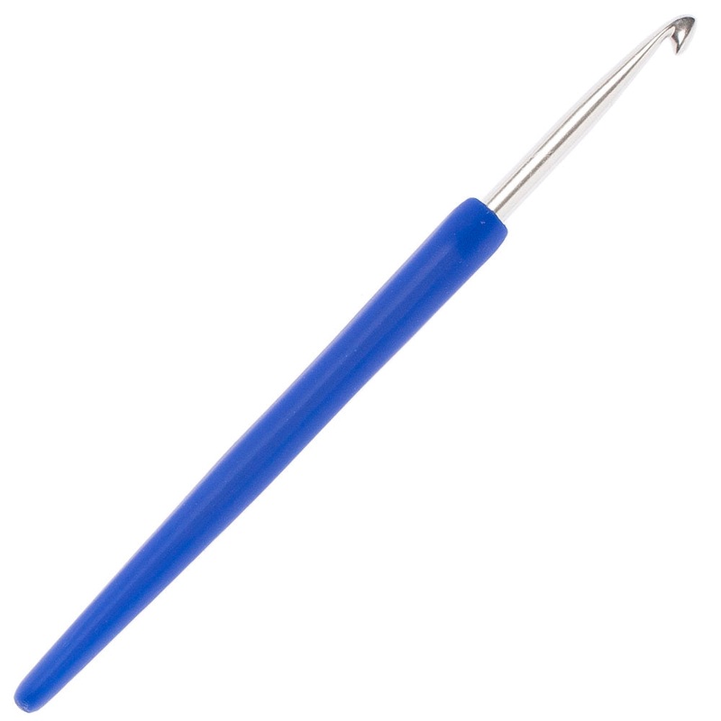 KnitPro Waves 4.5mm Blue Soft Handle Crochet Hook – 30910