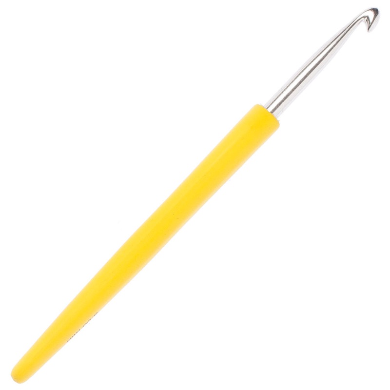 KnitPro Waves 5mm Yellow Soft Handle Crochet Hook – 30911
