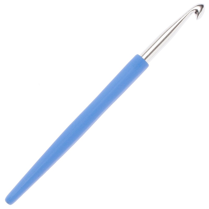KnitPro Waves 6mm Blue Soft Handle Crochet Hook – 30913