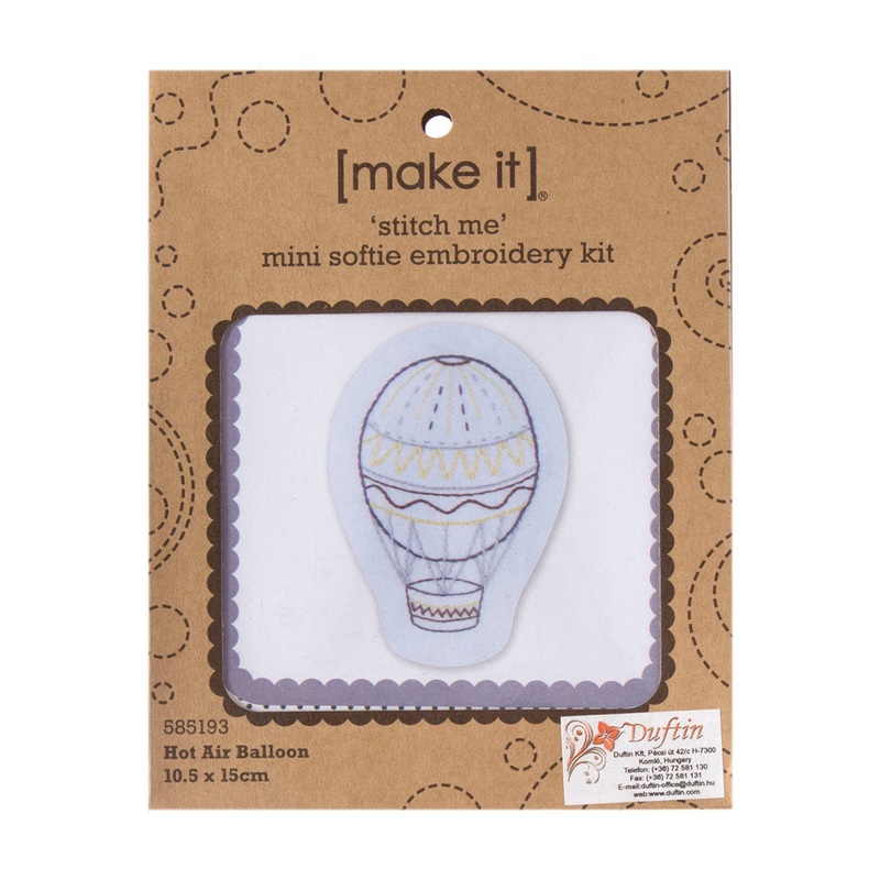 Make it 10.5×15 cm Embroidery Kit, Balloon – 585193