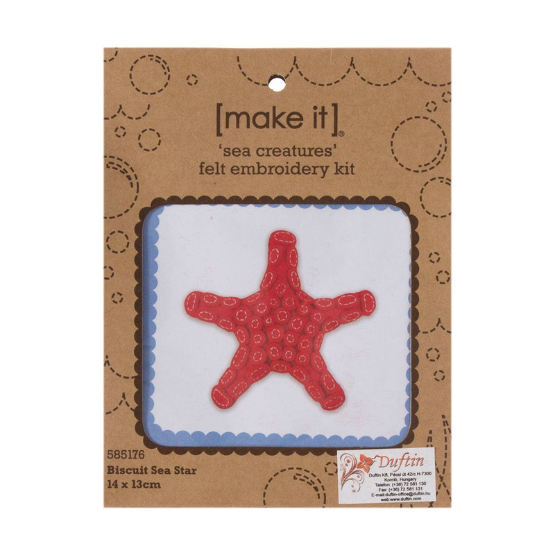 Make it 12×11 cm Felt Kit, Starfish – 585176