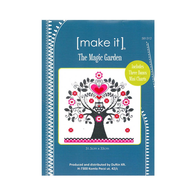 Make it 31.5×33 cm Cross Stitch Kit, Tree – 581312