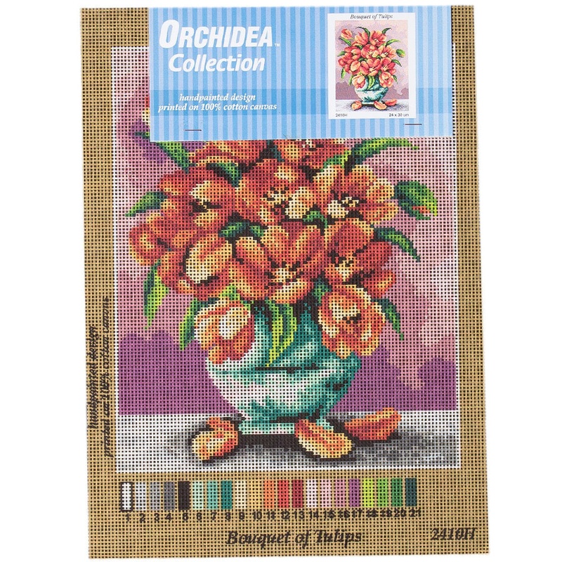 Orchidea 24x30cm Printed Gobelin