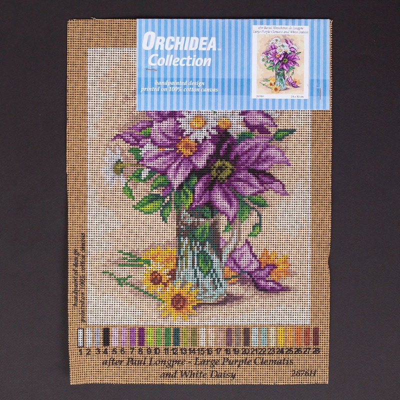Orchidea 24x30cm Printed Gobelin,  – 2676H