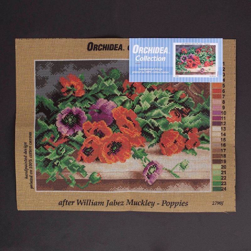 Orchidea 30x40cm Printed Gobelin, William Jabez Muckley – Poppies – 2790J