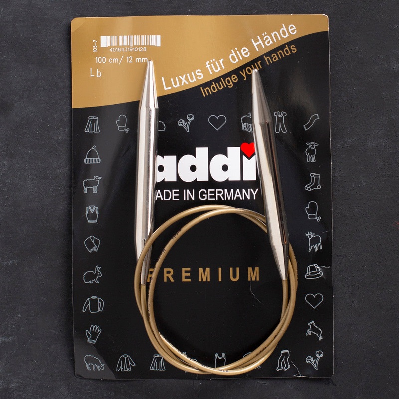 Addi 12mm 100cm Circular Knitting Needles – 105-7