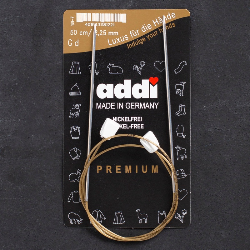 Addi 2.25mm 50cm Flexi-Bel Knitting Needle – 181-7