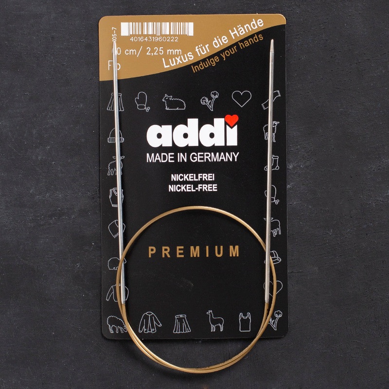 Addi 2.25mm 60cm Circular Knitting Needles – 105-7