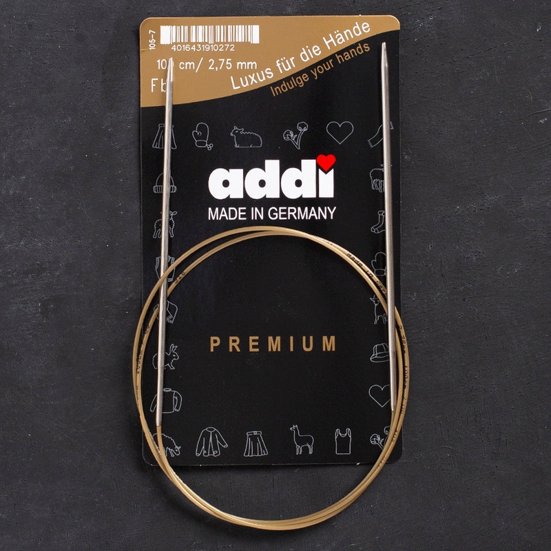 Addi 2.75mm 100cm Circular Knitting Needles – 105-7