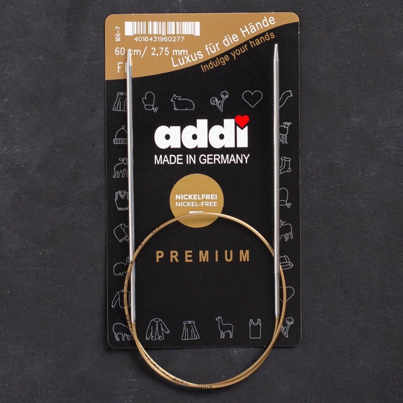 Addi 2.75mm 60cm Circular Knitting Needles – 105-7