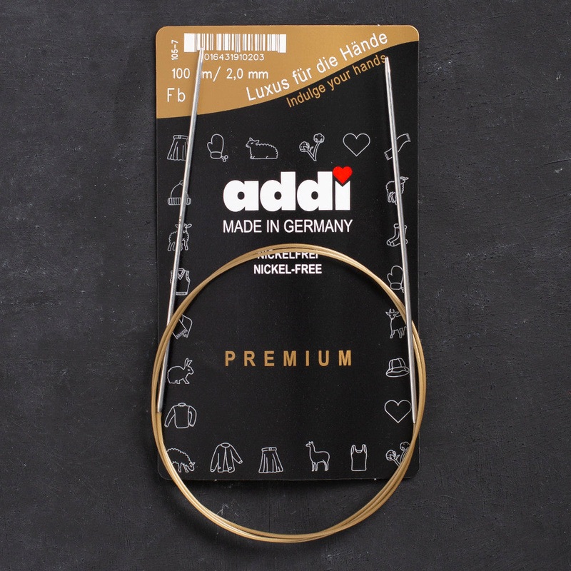 Addi 2mm 100cm Circular Knitting Needles – 105-7