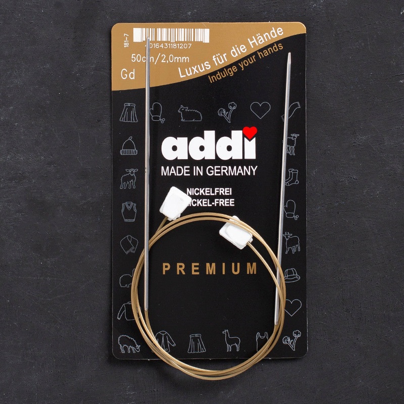 Addi 2mm 50cm Flexi-Bel Knitting Needle – 181-7