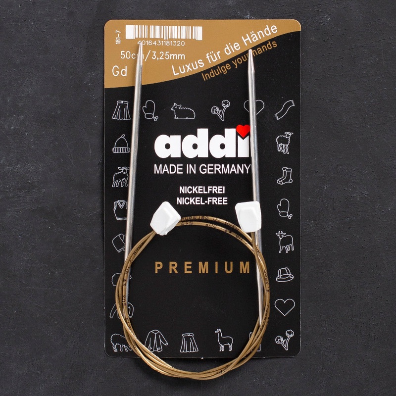 Addi 3.25mm 50cm Flexi-Bel Knitting Needle – 181-7