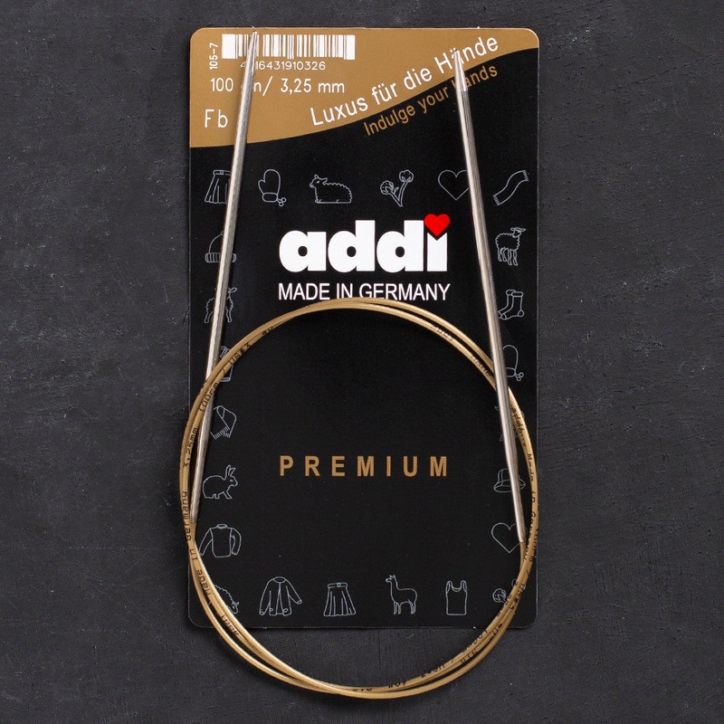 Addi 3.5mm 100cm Circular Knitting Needles – 105-7