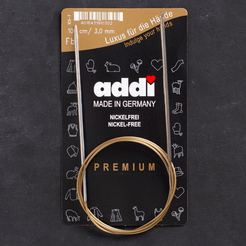 Addi 3mm 100cm Circular Knitting Needles – 105-7