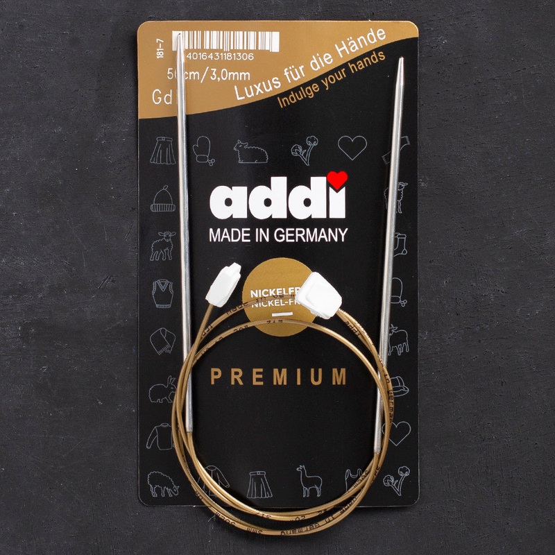 Addi 3mm 50cm Flexi-Bel Knitting Needle – 181-7