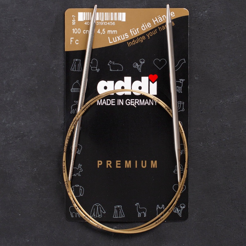 Addi 4.5mm 100cm Circular Knitting Needles – 105-7