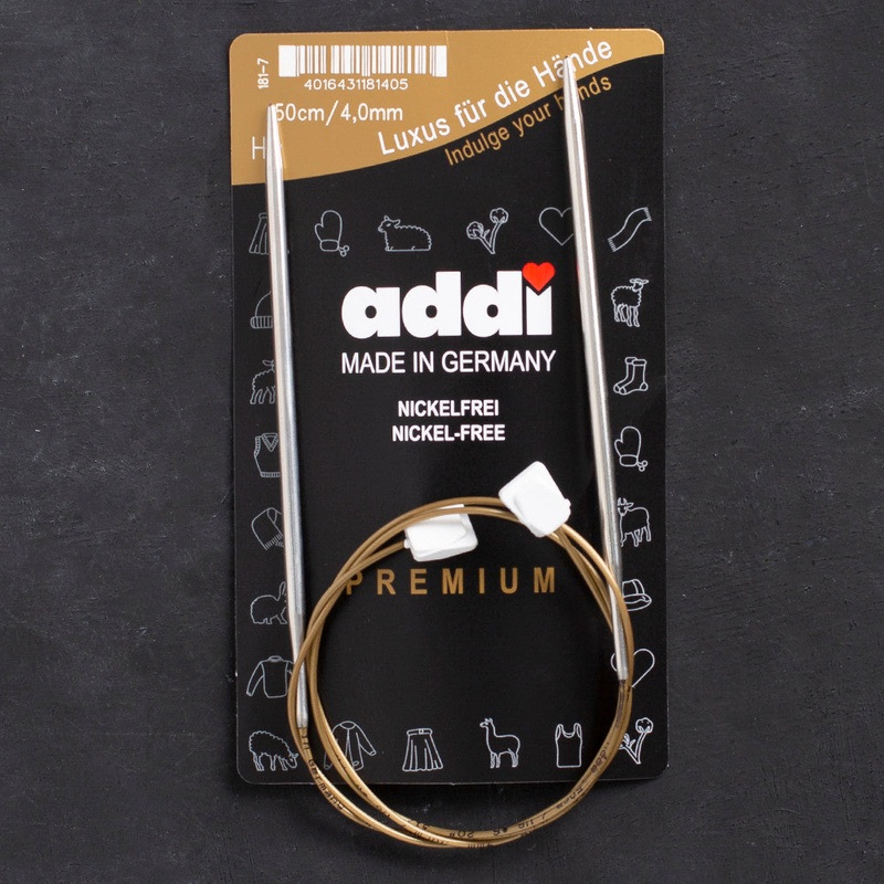 Addi 4mm 50cm Flexi-Bel Knitting Needle – 181-7