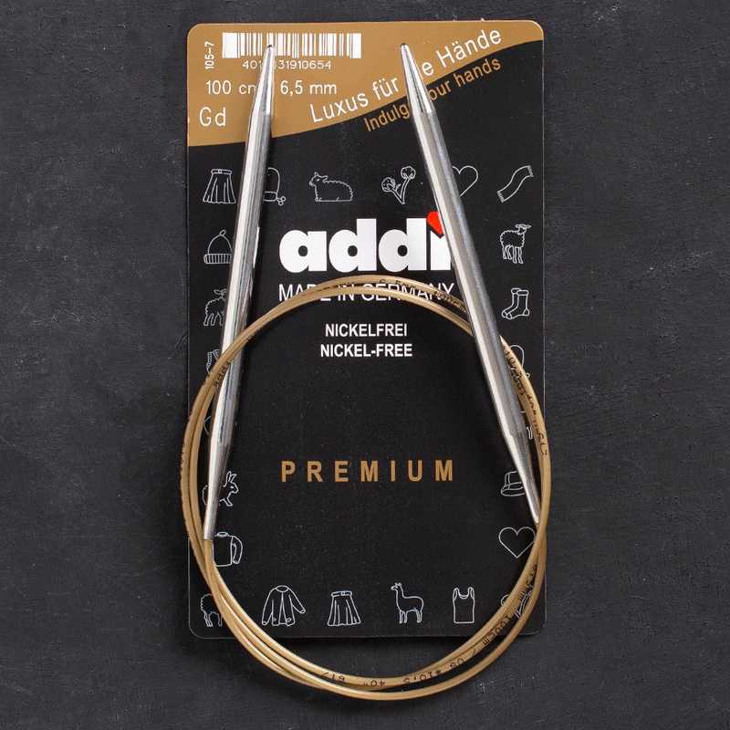Addi 6.5mm 100cm Circular Knitting Needles – 105-7