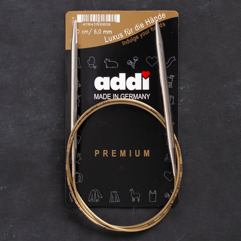 Addi 6mm 100cm Circular Knitting Needles – 105-7