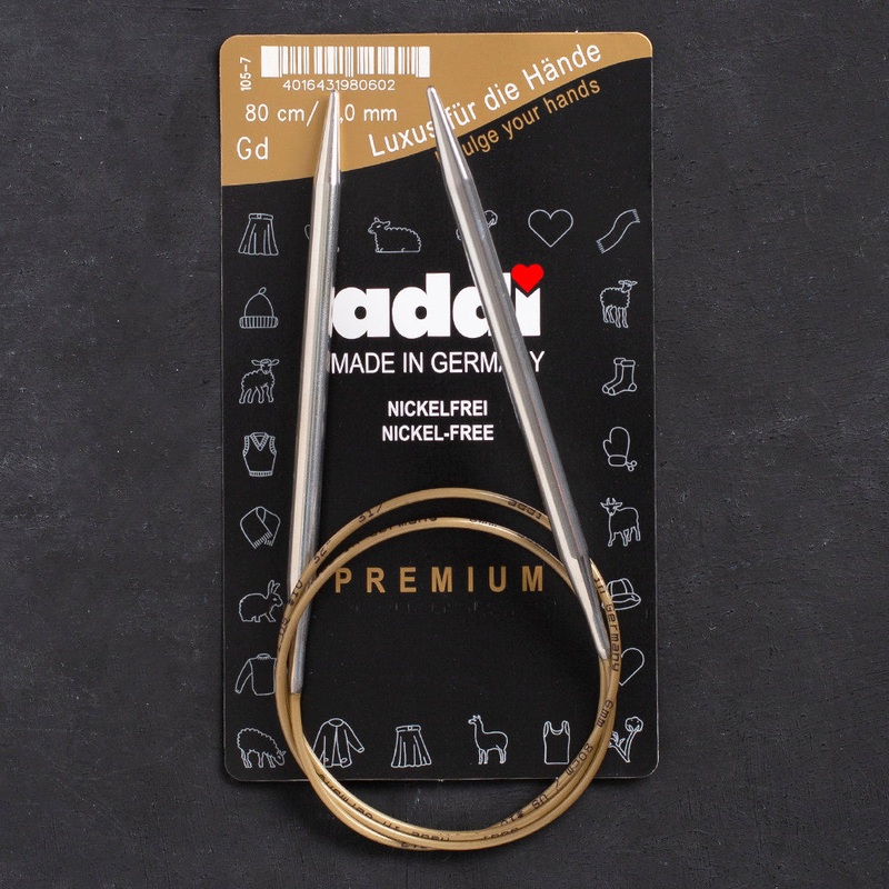 Addi 6mm 80cm Circular Knitting Needles – 105-7