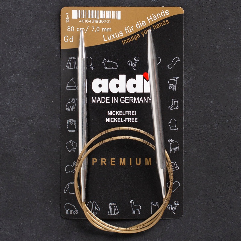 Addi 7mm 80cm Circular Knitting Needles – 105-7