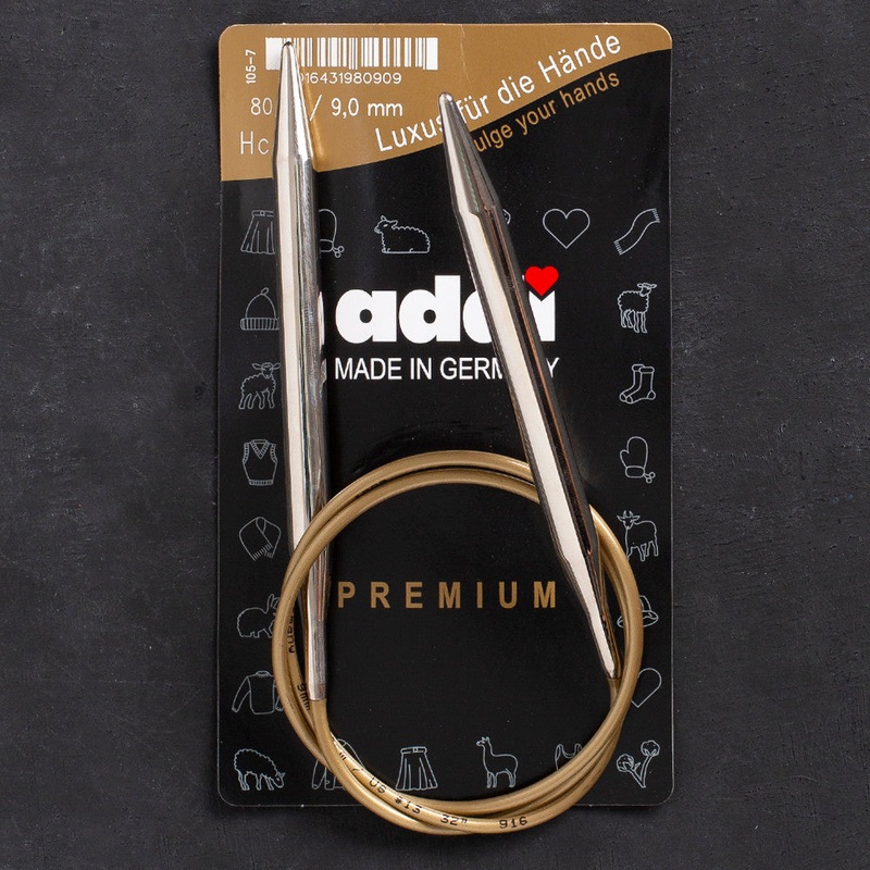 Addi 9mm 80cm Circular Knitting Needles – 105-7