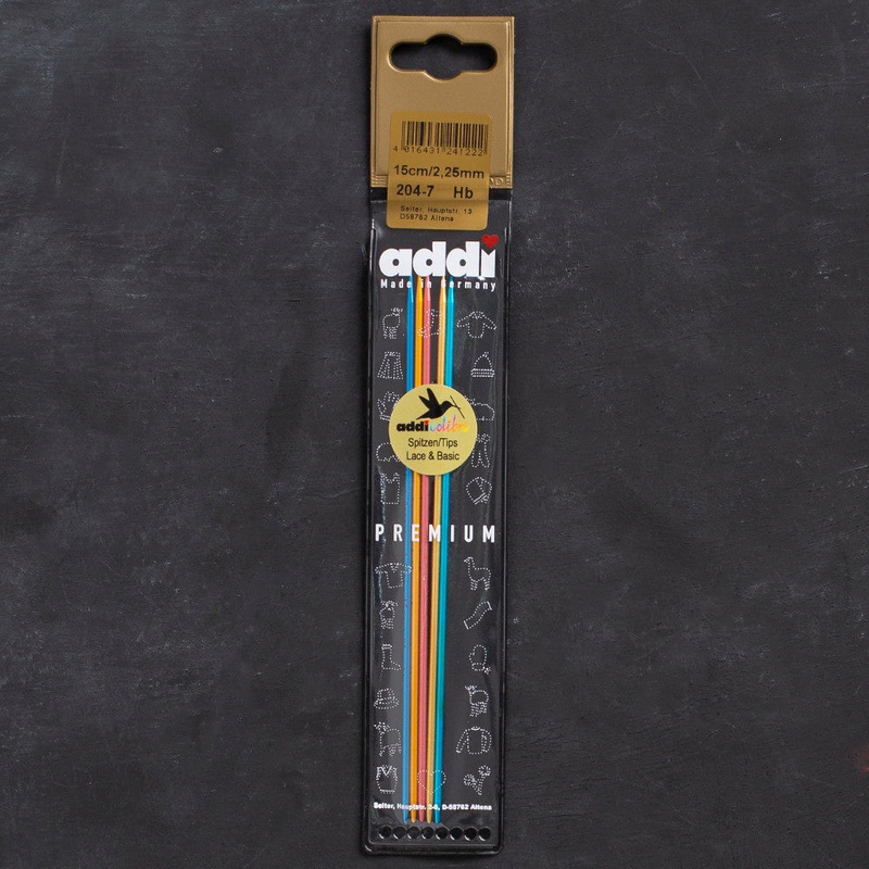 Addi Colibri 2.25mm 15cm Double-pointed Needles – 204-7