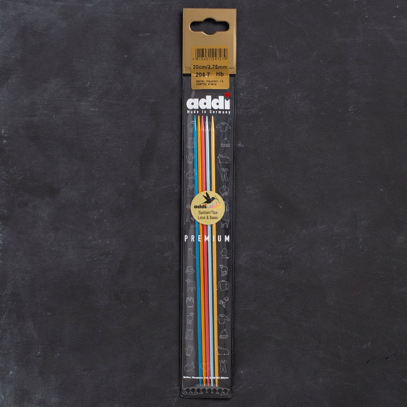 Addi Colibri 2.75mm 20cm Double-pointed Needles – 204-7