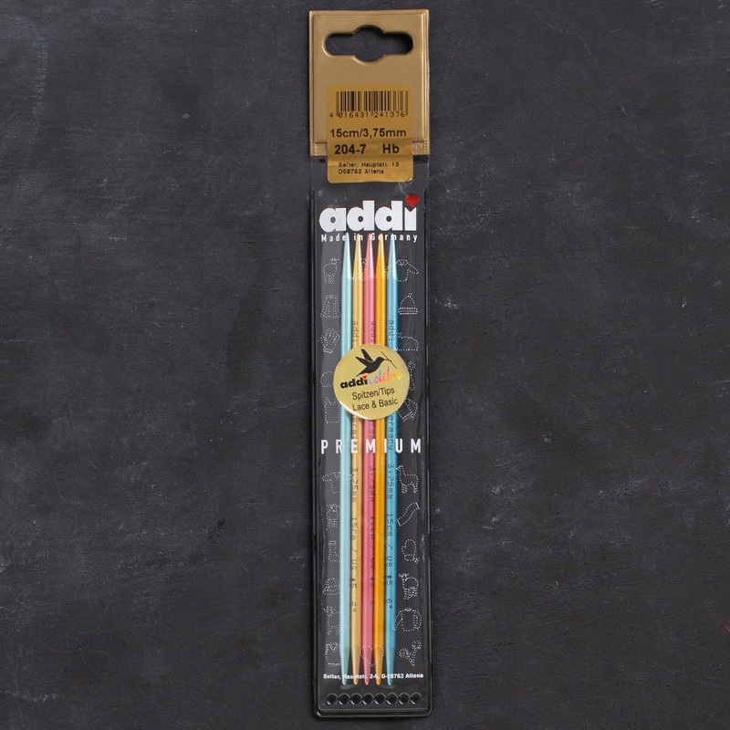 Addi Colibri 3.75mm 15cm Double-pointed Needles – 204-7