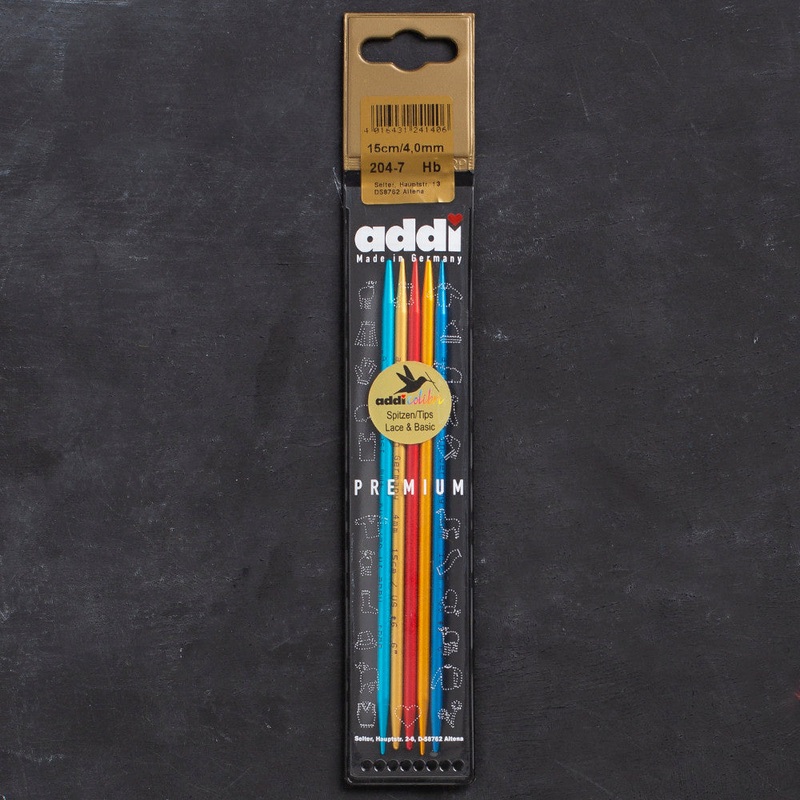Addi Colibri 4mm 15cm Double-pointed Needles – 204-7