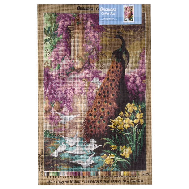 Orchidea 50x81cm Printed Gobelin, Eugene Bidau