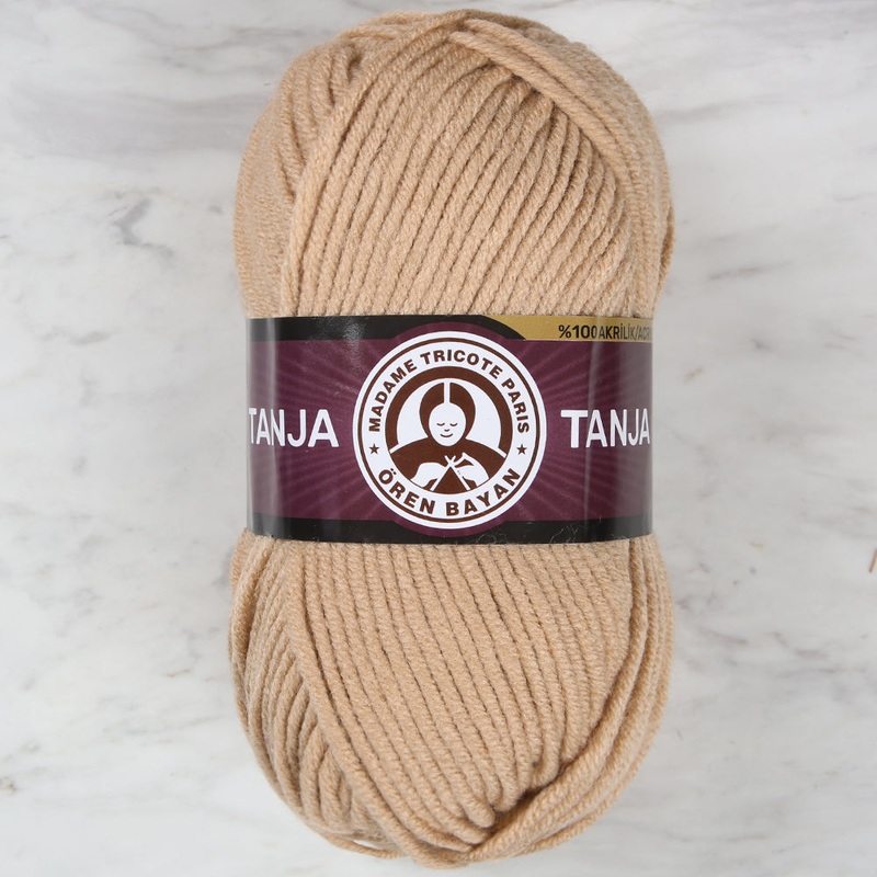 Madame Tricote Paris Tango/Tanja Knitting Yarn, Beige – 79-1771