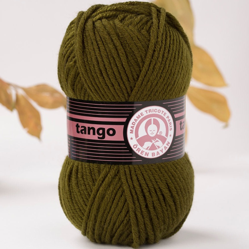 Madame Tricote Paris Tango/Tanja Knitting Yarn, Green – 77-1771