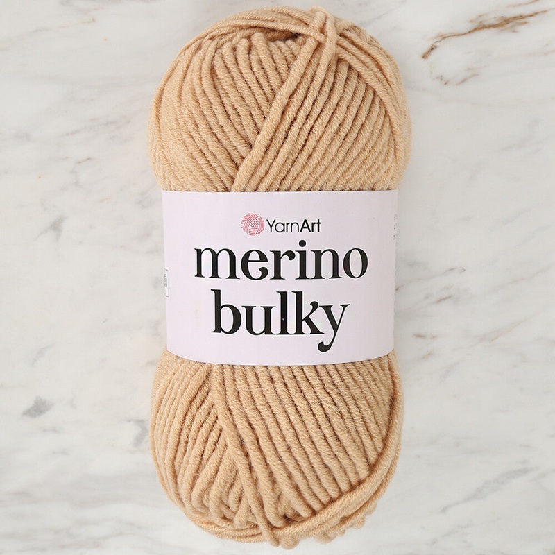 YarnArt Merino Bulky Yarn, Beige – 511
