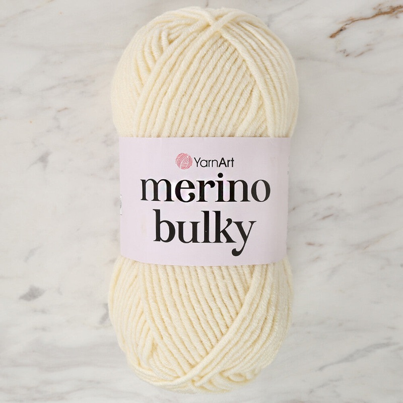 YarnArt Merino Bulky Yarn, Cream – 502