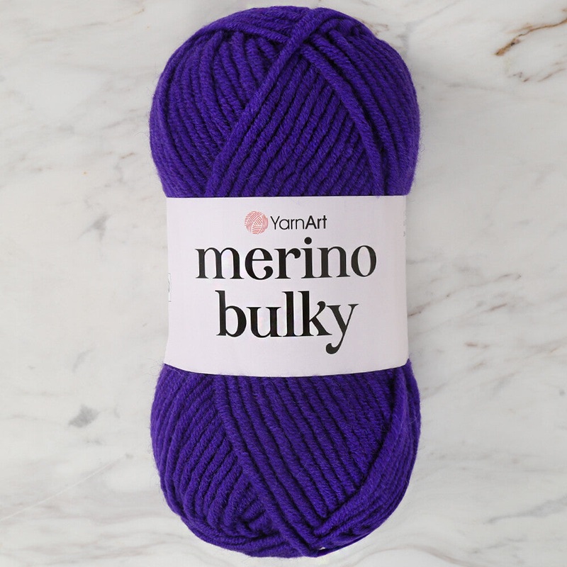 YarnArt Merino Bulky Yarn, Purple – 556