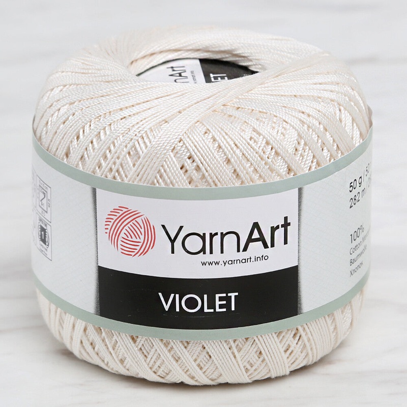 YarnArt Violet Yarn, Beige – 6194