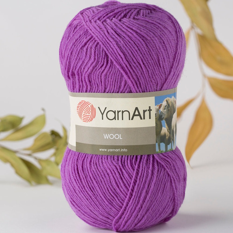YarnArt Wool Yarn, Lilac – 9561
