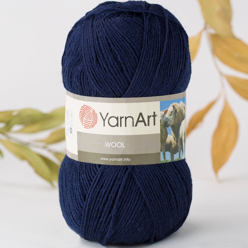 YarnArt Wool Yarn, Navy Blue – 6203