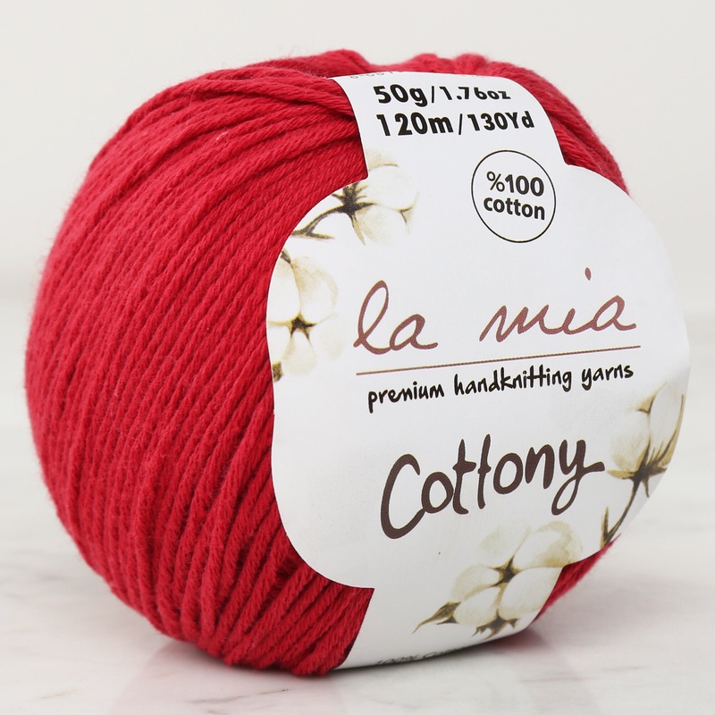 La Mia Cottony Baby Yarn, Claret – L005