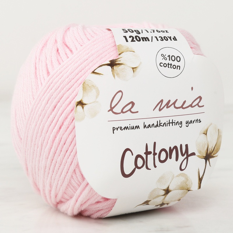 La Mia Cottony Baby Yarn, Light Pink – L013