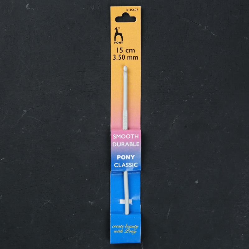 Pony 3.5 mm 15 cm Aluminium Crochet Hook – 45607