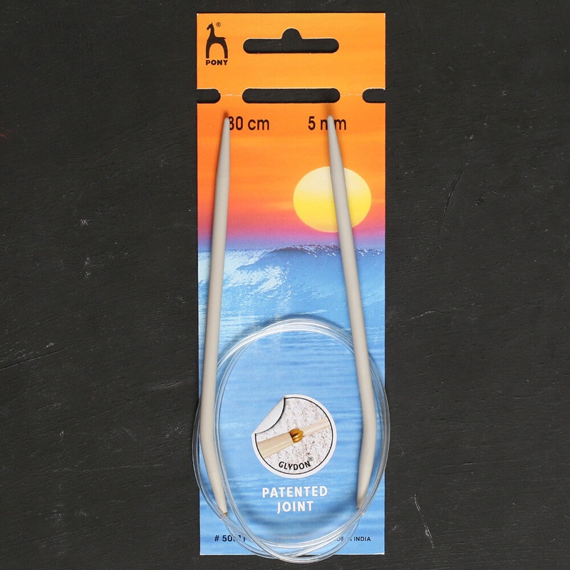 Pony 5 mm 80 cm Glydon Joint Aluminium Circular Needle – 50611