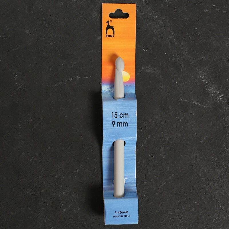 Pony 9 mm 15 cm ABS Plastic Crochet Hook – 45668